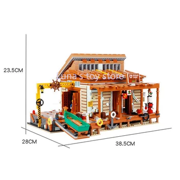 MOC Street View Building Blocks Are Compatible with Lepinlys Dock Old Fishery Model Assembled Brick Toys Kids Christmas Gifts
MOC Street View Building Blocks Are Compatible with Lepinlys Dock Old Fishery Model Assembled Brick Toys Kids Christmas Gifts