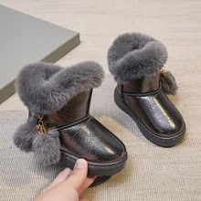 Winter Kids Shoes For Boys Girls Snow Boots Warm Plush Fashion Children Ankle Boots PU Waterroof Baby Girls Boots Sport Shoes
Winter Kids Shoes For Boys Girls Snow Boots Warm Plush Fashion Children Ankle Boots PU Waterroof Baby Girls Boots Sport Shoes