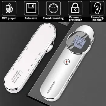 Professional Voice Activated Digital Audio Voice Recorder 8GB Pen Non-Stop Recording MP3 Player PCM 1536Kbps Support TF-Card
Professional Voice Activated Digital Audio Voice Recorder 8GB Pen Non-Stop Recording MP3 Player PCM 1536Kbps Support TF-Card