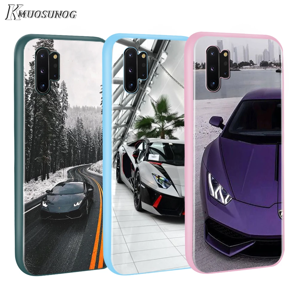 

sport car lamp Baseus Candy Color Cover for Samsung Galaxy Note 10 9 8 S11 S10 S9 S8 S7 Plus Edge Phone Case
