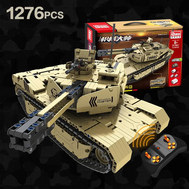 Military Series RC M1A2 Tank 50M Distance Can Rotate Launch Building Block Brick Toys Compatible with LeSET Technic
Military Series RC M1A2 Tank 50M Distance Can Rotate Launch Building Block Brick Toys Compatible with LeSET Technic