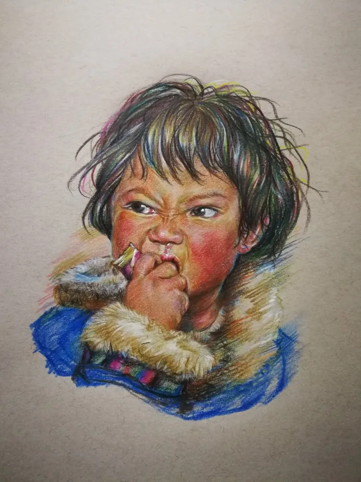 Generic American Strathmore Warm Brown Cool Grey Sketchbook Sketch