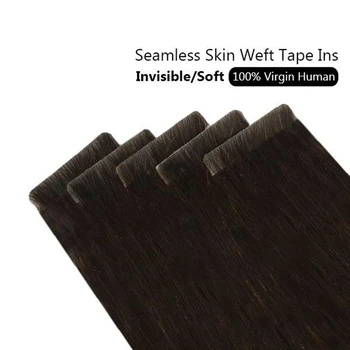 【New】Ugeat Virgin Tape in Human Hair Extensions Brown #2 Seamless Skin Weft Natural Soft Remy Rejection Extensions 2.5G/Piece 
【New】Ugeat Virgin Tape in Human Hair Extensions Brown #2 Seamless Skin Weft Natural Soft Remy Rejection Extensions 2.5G/Piece