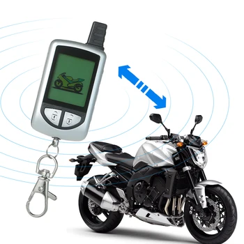Hot 2 Way Motorcycle Alarm System with Remote Engine Start Remote Transmitter Shock Sensor Anti-Theft Security System LCD Displa
Hot 2 Way Motorcycle Alarm System with Remote Engine Start Remote Transmitter Shock Sensor Anti-Theft Security System LCD Displa