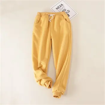 Women Pant Winter Thick Lambskin Cashmere Pants Warm Female Casual Pants Loose Harlan Pants Long Trousers Sweatpants
Women Pant Winter Thick Lambskin Cashmere Pants Warm Female Casual Pants Loose Harlan Pants Long Trousers Sweatpants