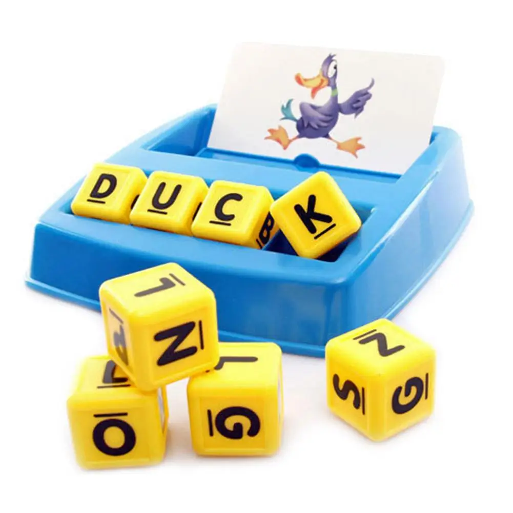 Literacy Fun Game Family Matching Letter Learning Toys English Word Puzzle Develop Imaginative and Creativity Ability
Literacy Fun Game Family Matching Letter Learning Toys English Word Puzzle Develop Imaginative and Creativity Ability