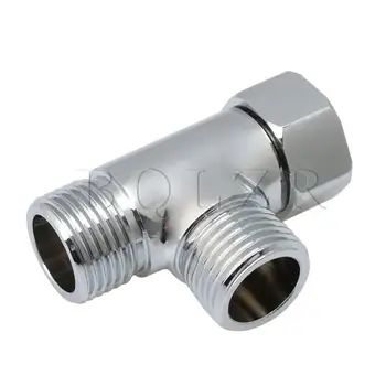 BQLZR Three-way G1/2 4-Dividing Joint Nut Angle Valve Switch Round Shape for Shower
BQLZR Three-way G1/2 4-Dividing Joint Nut Angle Valve Switch Round Shape for Shower