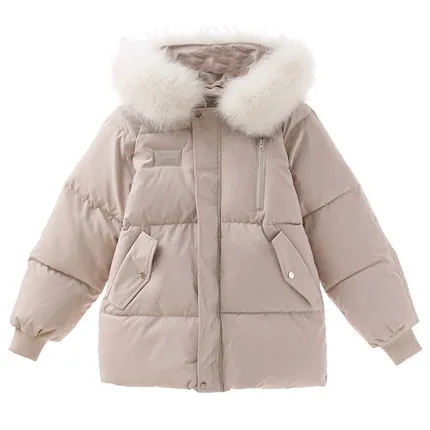 Medan 2019 new Korean version of the loose fashion wild down cotton pad women's bread service winter coat tide
Medan 2019 new Korean version of the loose fashion wild down cotton pad women's bread service winter coat tide
