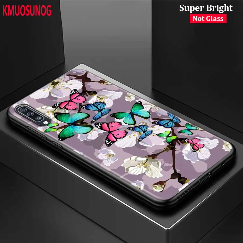 Black Silicone Cover Colourful Butterfly for Samsung Galaxy A70 A90 A80 A60 A50 A40 A30S A20E A20S A10 Phone Case
Black Silicone Cover Colourful Butterfly for Samsung Galaxy A70 A90 A80 A60 A50 A40 A30S A20E A20S A10 Phone Case