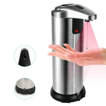 250ml Automatic Liquid Soap Dispenser For Bathroom Kitchen Foam Clean Hand Smart Touchless Shampoo Dispenser Container Bottle
250ml Automatic Liquid Soap Dispenser For Bathroom Kitchen Foam Clean Hand Smart Touchless Shampoo Dispenser Container Bottle