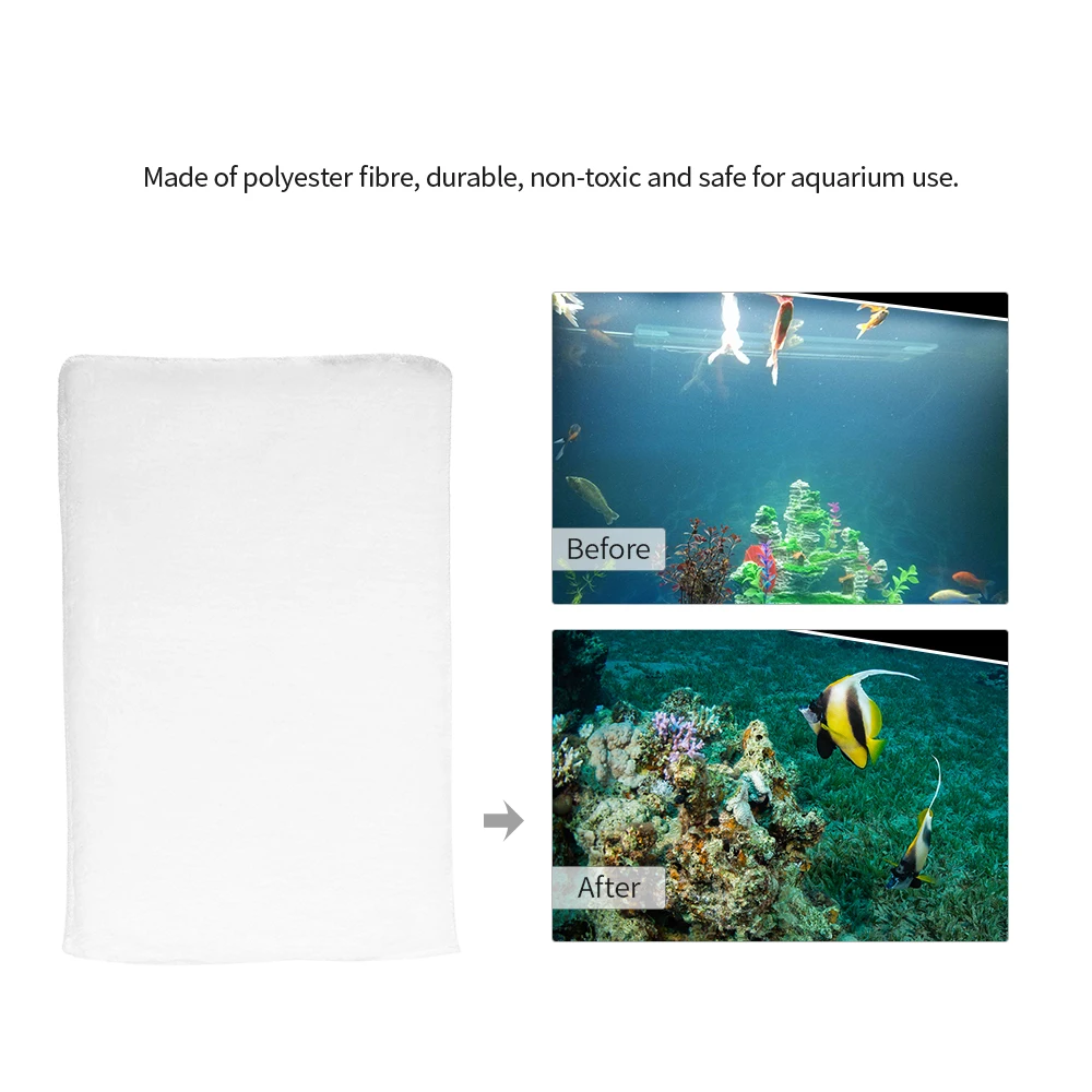 Magic Aquarium Filter Pad High Permeability Filtering Blanket for Fresh Water & Saltwater Fish Tank Aquaculture
Magic Aquarium Filter Pad High Permeability Filtering Blanket for Fresh Water & Saltwater Fish Tank Aquaculture