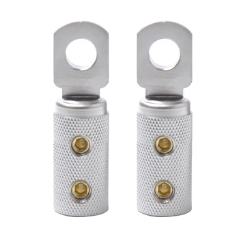 2 Pieces 4 Ga GAUGE AWG Wire Coupler Set Screw Power Ring Terminal Connector
2 Pieces 4 Ga GAUGE AWG Wire Coupler Set Screw Power Ring Terminal Connector