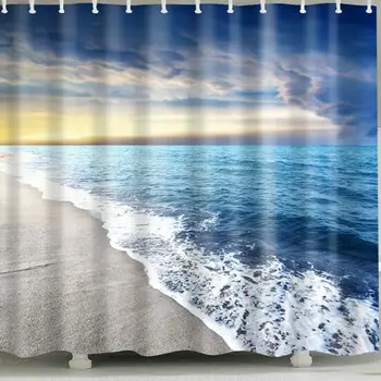 Waterproof Sea Beach Shower Curtain for Home & Bathroom
Waterproof Sea Beach Shower Curtain for Home & Bathroom