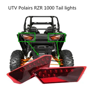 1 Pair Left Right Tail light Taillight Turn signal light for Polaris RZR900 RZR1000 RZR4 900 1000 14-16 2412341 2412342 
1 Pair Left Right Tail light Taillight Turn signal light for Polaris RZR900 RZR1000 RZR4 900 1000 14-16 2412341 2412342