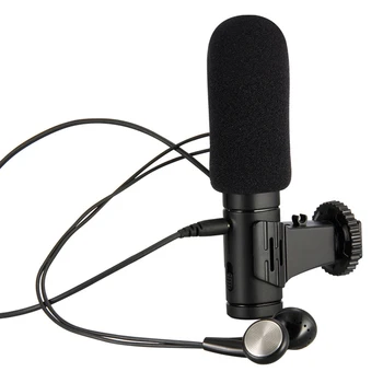 3.5mm Camera Microphone Photography Interview Digital Video Recording Microphone for Phone Camera 
3.5mm Camera Microphone Photography Interview Digital Video Recording Microphone for Phone Camera