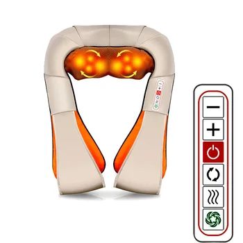 XPIOY Electrical Shiatsu Body Massager Back Neck Shoulder Massage Shawl Infrared Heated Kneading Neck Massage Instrument
XPIOY Electrical Shiatsu Body Massager Back Neck Shoulder Massage Shawl Infrared Heated Kneading Neck Massage Instrument