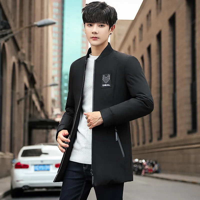 Winter New Style Men's Warm down Jacket-Style Stand Collar Thick MEN'S Casual Jacket Trend Comfortable Men'S Wear
Winter New Style Men's Warm down Jacket-Style Stand Collar Thick MEN'S Casual Jacket Trend Comfortable Men'S Wear