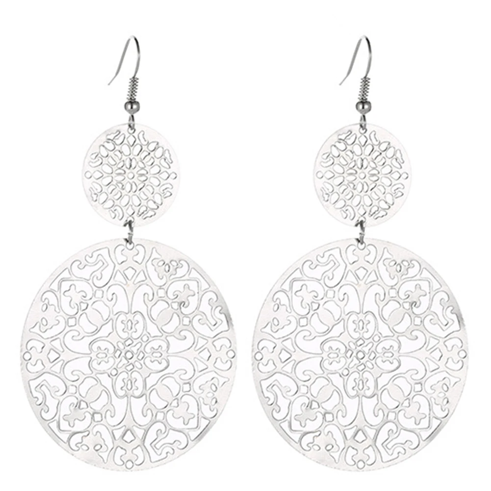 Accessories Gift Drop Vintage Jewelry Round Pierced Festival Geometric Dangle Ethnic Style Stylish Fashion Women Earrings Party
Accessories Gift Drop Vintage Jewelry Round Pierced Festival Geometric Dangle Ethnic Style Stylish Fashion Women Earrings Party