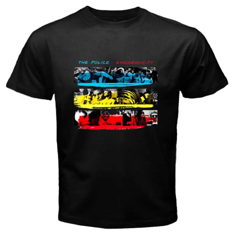 New The Police Synchronicity Rock Band *Sting Men's Black T-Shirt Size S to 3XL
New The Police Synchronicity Rock Band *Sting Men's Black T-Shirt Size S to 3XL