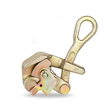Strong Cable Wire Rope Grip Wire Tensioner No-slip Insulated Wire Grip for Steel Strand & Steel Wire Rope 2 ton
Strong Cable Wire Rope Grip Wire Tensioner No-slip Insulated Wire Grip for Steel Strand & Steel Wire Rope 2 ton