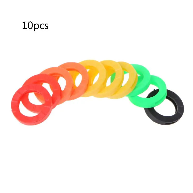 10Pcs Bright Colors Hollow Silicone Key Cap Covers Topper Keyring Key Rings Car House Key Case
10Pcs Bright Colors Hollow Silicone Key Cap Covers Topper Keyring Key Rings Car House Key Case