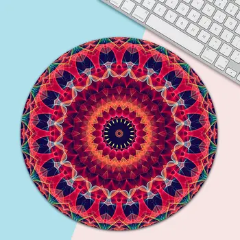 Anti-Slip Durable Rubber Computer Mouse Pad Game Tablet Round Mousepad Mandala Mause Mice Mat
Anti-Slip Durable Rubber Computer Mouse Pad Game Tablet Round Mousepad Mandala Mause Mice Mat