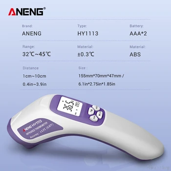 ANENG Non-contact Digital Thermometer Forehead High Precision Fast Accurate Infrared Baby Thermometer Electronic M28 20 Dropship
ANENG Non-contact Digital Thermometer Forehead High Precision Fast Accurate Infrared Baby Thermometer Electronic M28 20 Dropship