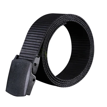 Canvas Web Belt Nylon Belt for Man Military Style Casual Style Airport-friendly Automatic Buckle Tactical Belt(Black)
Canvas Web Belt Nylon Belt for Man Military Style Casual Style Airport-friendly Automatic Buckle Tactical Belt(Black)