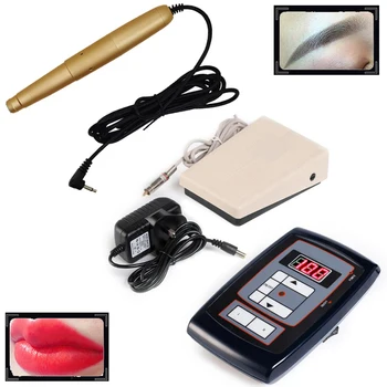 Dermografo Tattoo Gun Permanent Makeup Eyebrow Machine with Digital Control Panel Microblading Tattoo Machine Kit Swiss Motor
Dermografo Tattoo Gun Permanent Makeup Eyebrow Machine with Digital Control Panel Microblading Tattoo Machine Kit Swiss Motor