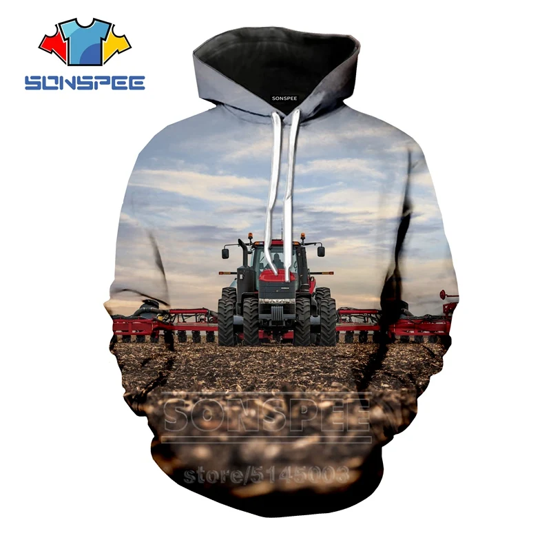 Tractor Hoodies New Men Women Sweatshirt 3D Print Car Truck Long Sleeve Hip Hop Street Unisex Clothing Top O Neck Pullover C096
Tractor Hoodies New Men Women Sweatshirt 3D Print Car Truck Long Sleeve Hip Hop Street Unisex Clothing Top O Neck Pullover C096
