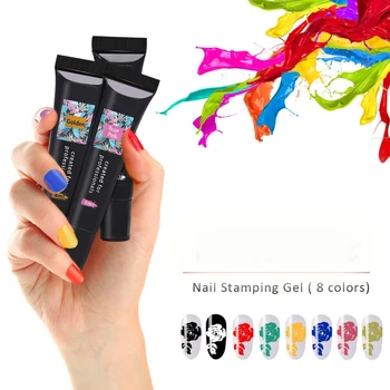 Nail Printing Set 8PCS 8ml Polishing Nail Gel with Nail Art Stamp Plates Liquid Latex Peel Off Tape Stampers with Scrapers
Nail Printing Set 8PCS 8ml Polishing Nail Gel with Nail Art Stamp Plates Liquid Latex Peel Off Tape Stampers with Scrapers