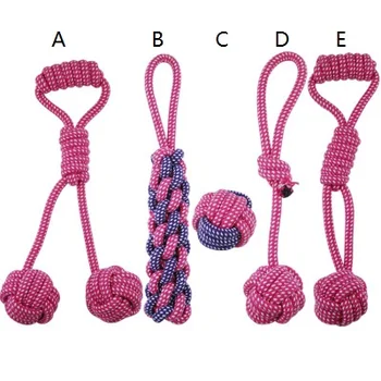 5Pcs Pet Toys Dog Cotton Rope Toy Set Puppy Bite-Resistant Chew Toys Training Interactive Toys 
5Pcs Pet Toys Dog Cotton Rope Toy Set Puppy Bite-Resistant Chew Toys Training Interactive Toys