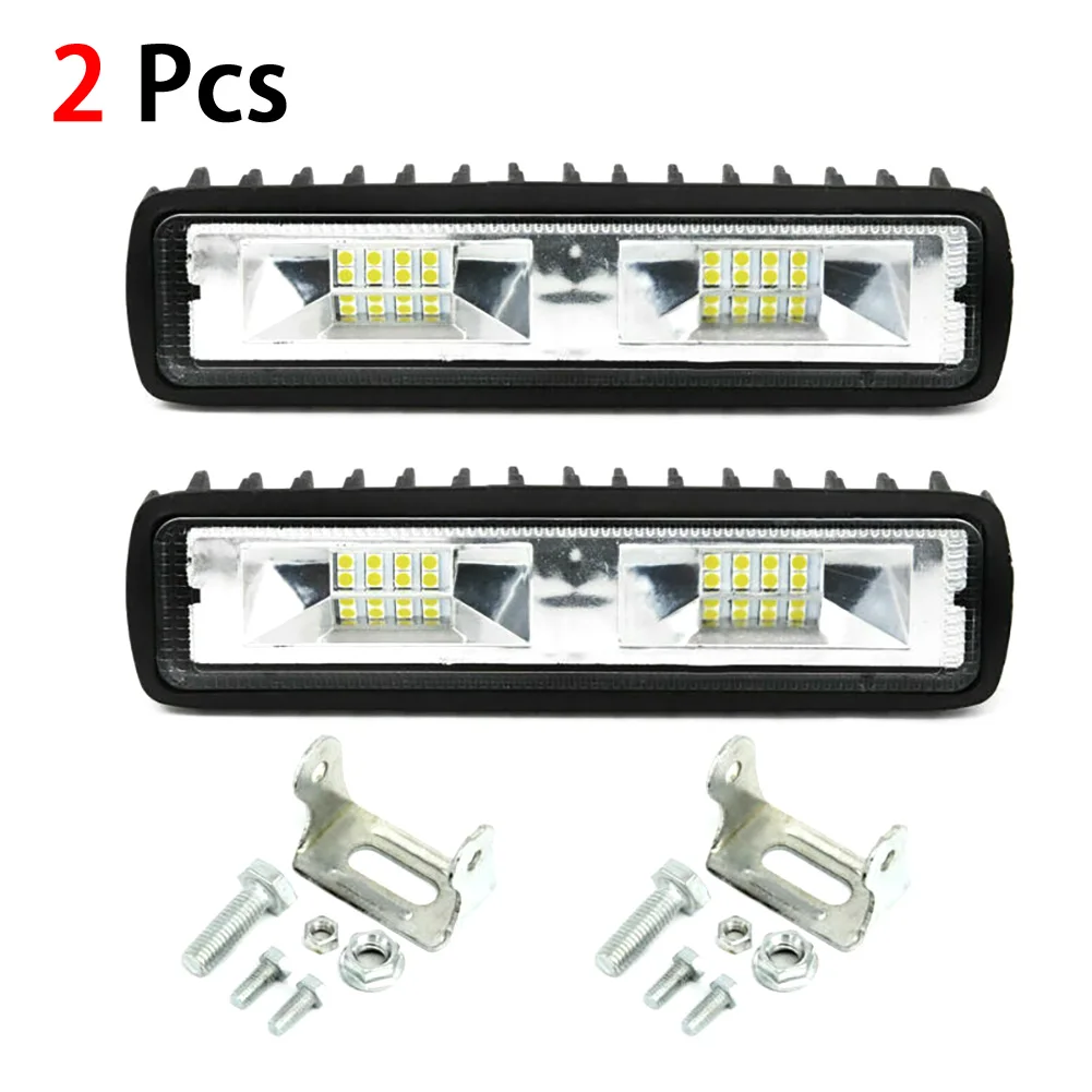 OLOEY 2 pcs 18W 12V 16LED Car Work Light Bar Spot Beam Driving Waterproof Auto Fog Lamp for SUV Off-Road Daytime Running lights
OLOEY 2 pcs 18W 12V 16LED Car Work Light Bar Spot Beam Driving Waterproof Auto Fog Lamp for SUV Off-Road Daytime Running lights