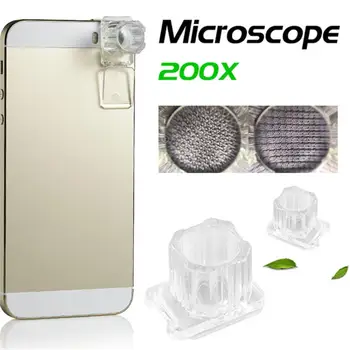 Portable Smartphone Microscope Built-in Lighting 200X Cell Phone Magnifier For Jade Identification Skin Detection
Portable Smartphone Microscope Built-in Lighting 200X Cell Phone Magnifier For Jade Identification Skin Detection