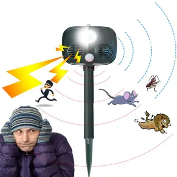 120 DB Eco Friendly Electronic New Tech Animal Drive Ultrasonic Driver Animal Repeller Snake Rodent Control Anti-Mosquito
120 DB Eco Friendly Electronic New Tech Animal Drive Ultrasonic Driver Animal Repeller Snake Rodent Control Anti-Mosquito
