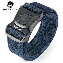 

VATLTY Official Authentic Army Tactical Belt For Men Anti-Rust Alloy Buckle 1200D Strong Real Nylon Outdoor Sports Hiking Belt