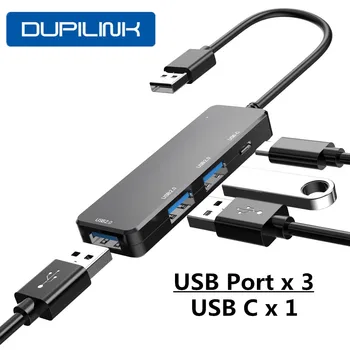 USB C HUB Type C 4 Port HUB USB Splitter PD OTG Adapter for surface pro Macbook Pro iMac PC Computer Laptop Accessories
USB C HUB Type C 4 Port HUB USB Splitter PD OTG Adapter for surface pro Macbook Pro iMac PC Computer Laptop Accessories