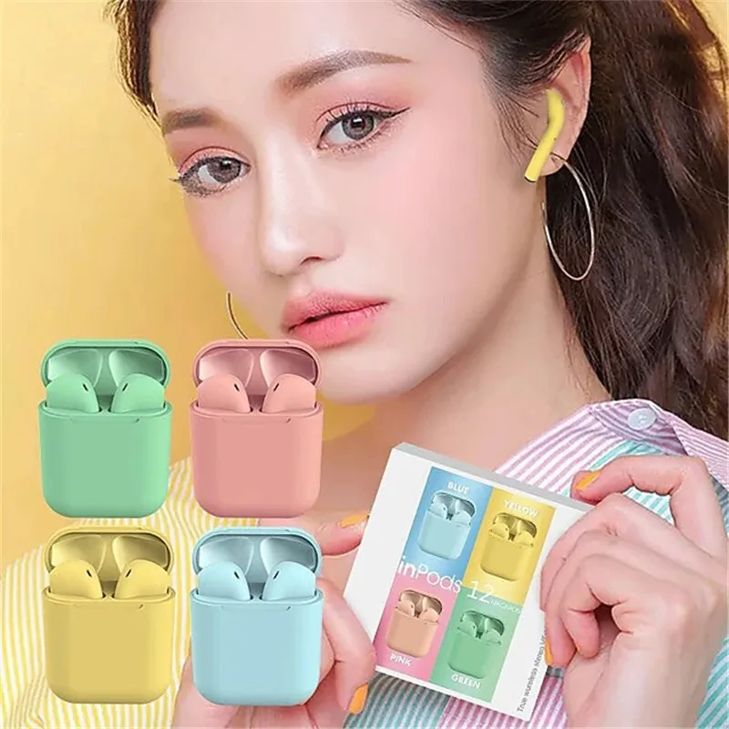 UNITOP i12 Inpods TWS True Wireless Bluetooth Headphones sport Earbuds Music Headset For Smartphones Touch Control Earphones
UNITOP i12 Inpods TWS True Wireless Bluetooth Headphones sport Earbuds Music Headset For Smartphones Touch Control Earphones