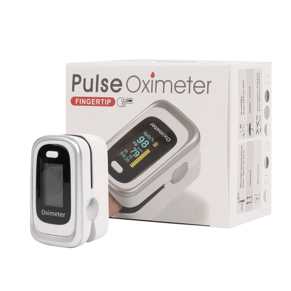 Finger Pulse Fingertip Oled Oximeter SPO2 PR PI RR Blood Oxygen With Respiratory Rate Oximetro De Pulsioximetro Dedo with case
Finger Pulse Fingertip Oled Oximeter SPO2 PR PI RR Blood Oxygen With Respiratory Rate Oximetro De Pulsioximetro Dedo with case