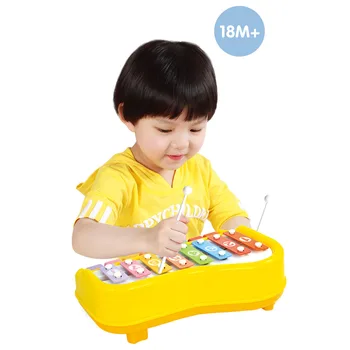 2-in-1 Children Hand Knock Piano Musical Instruments Eight-tone Piano Musical Toy
2-in-1 Children Hand Knock Piano Musical Instruments Eight-tone Piano Musical Toy