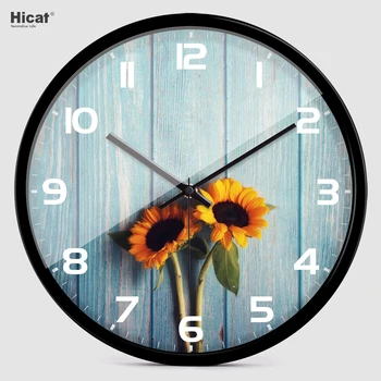 Metal Simple Wall Clock Creative Flower Quartz Round Living Room Garden Clock Mechanism Reloj Pared Home Decor BE50wc
Metal Simple Wall Clock Creative Flower Quartz Round Living Room Garden Clock Mechanism Reloj Pared Home Decor BE50wc