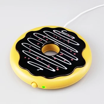 Donut Electric Insulation Coaster Heating USB Power Mat Three Dimensional Non-Slip Tea Warmer Table Mat Kitchen Accessories
Donut Electric Insulation Coaster Heating USB Power Mat Three Dimensional Non-Slip Tea Warmer Table Mat Kitchen Accessories