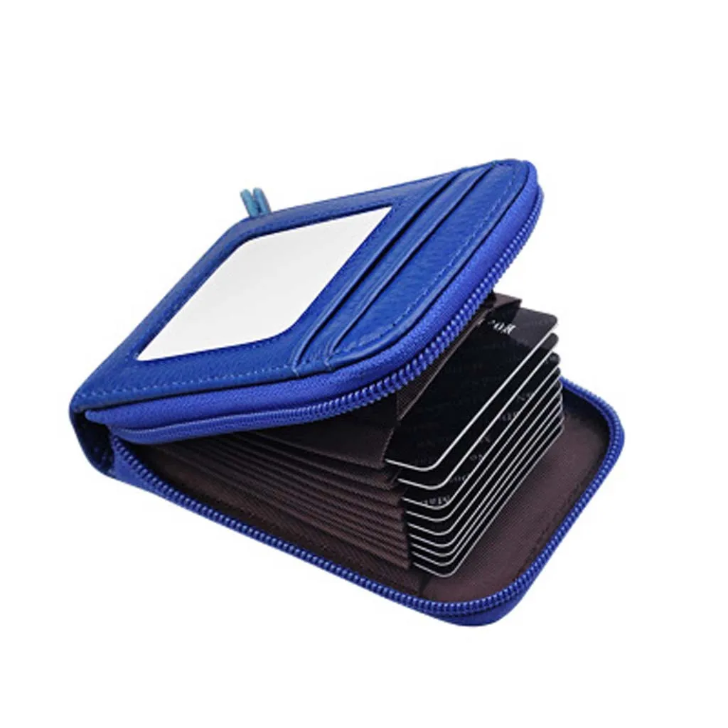 2019 New Unisex Credit Card Holders Bank Card Package Fashion Multi-Card Purse 12 Card Position ID Holders Solid Leather Purses
2019 New Unisex Credit Card Holders Bank Card Package Fashion Multi-Card Purse 12 Card Position ID Holders Solid Leather Purses