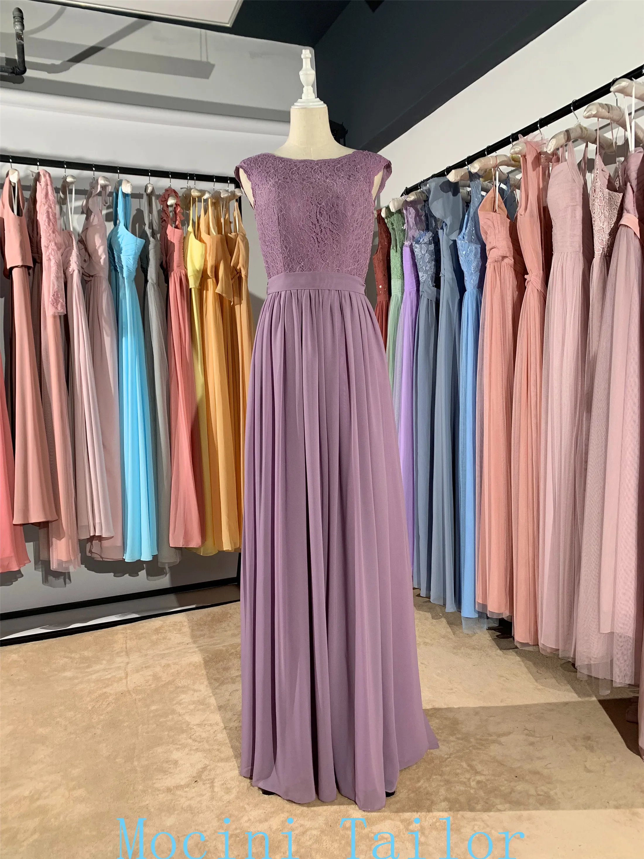 Lavender Grey Chiffon Lace long bridesmaid dress 2023 different nice small Pleats luckgirls Customizable fashion mocini tailor
Lavender Grey Chiffon Lace long bridesmaid dress 2023 different nice small Pleats luckgirls Customizable fashion mocini tailor