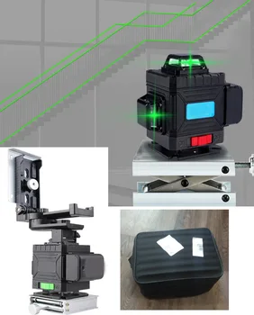 Green Laser Level 3D 16 Lines Level Self-Leveling 360Degree Rotary Horizontal And Vertical Cross Green 16 Lines Laser Level
Green Laser Level 3D 16 Lines Level Self-Leveling 360Degree Rotary Horizontal And Vertical Cross Green 16 Lines Laser Level