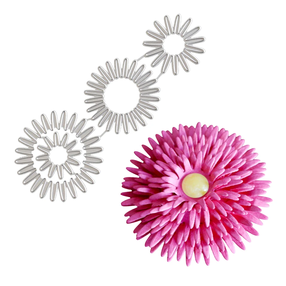 NICEYARD 1 Set Round Petals Metal Cutting Dies Decorative Embossing Emboss Punch Knife Cutting Dies Frame DIY Scrapbooking
NICEYARD 1 Set Round Petals Metal Cutting Dies Decorative Embossing Emboss Punch Knife Cutting Dies Frame DIY Scrapbooking