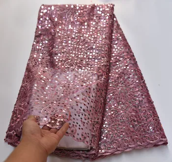2019 Latest French Advanced Sequins Nigerian Lace Dress High Quality Sequins Tulle African Lace Fabric Wedding French Tulle Lace
2019 Latest French Advanced Sequins Nigerian Lace Dress High Quality Sequins Tulle African Lace Fabric Wedding French Tulle Lace