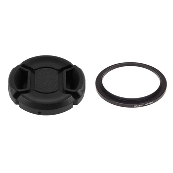 Camera 52mm Lens to 58mm Accessory Step Up Adapter Ring with Univeral 37mm Center Pinch Front Lens Cap for DSLR Camera
Camera 52mm Lens to 58mm Accessory Step Up Adapter Ring with Univeral 37mm Center Pinch Front Lens Cap for DSLR Camera