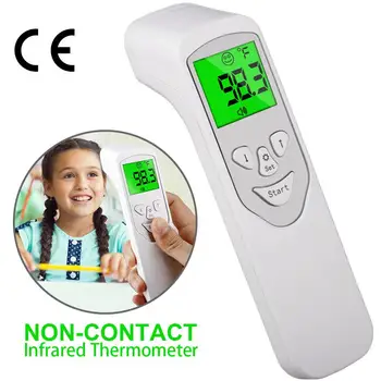 Dropship Infrared Forehead Thermometer Digital Non-contact Thermometer Body Temperature Fever Measure Tool for Baby Adult Kids
Dropship Infrared Forehead Thermometer Digital Non-contact Thermometer Body Temperature Fever Measure Tool for Baby Adult Kids