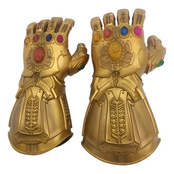 LED Light Glowing gloves Thanos Gauntlet Avengers Infinity War Cosplay PVC Action Figure Model Toys Gift Halloween Props YL349
LED Light Glowing gloves Thanos Gauntlet Avengers Infinity War Cosplay PVC Action Figure Model Toys Gift Halloween Props YL349
